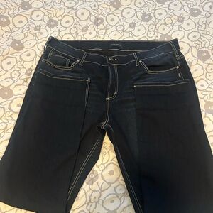 Silver Jeans Women's Dark Indigo Straight Leg Jeans